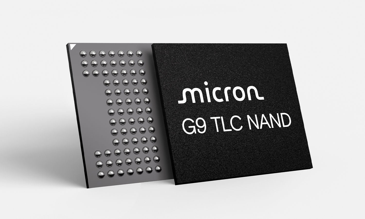 Micron G9 TLC NAND front and back