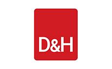 D&H logo